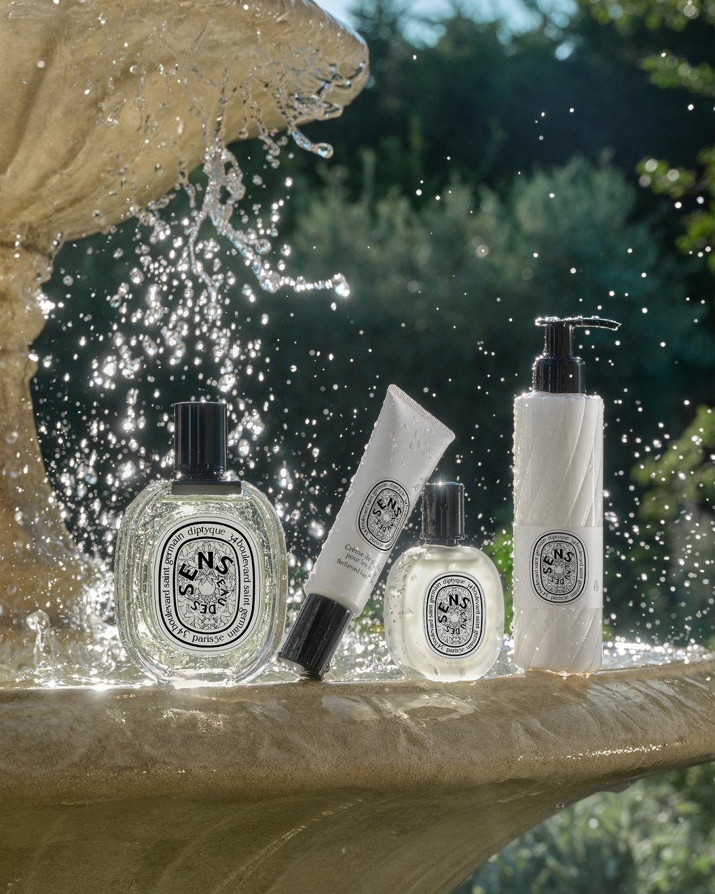 Cross sell -  Small soap holder - Oval + Eau des Sens - Eau de toilette