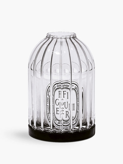 Ribbed candle holder - For classic candles