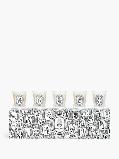 Set of 5 miniature candles - Pre-composed